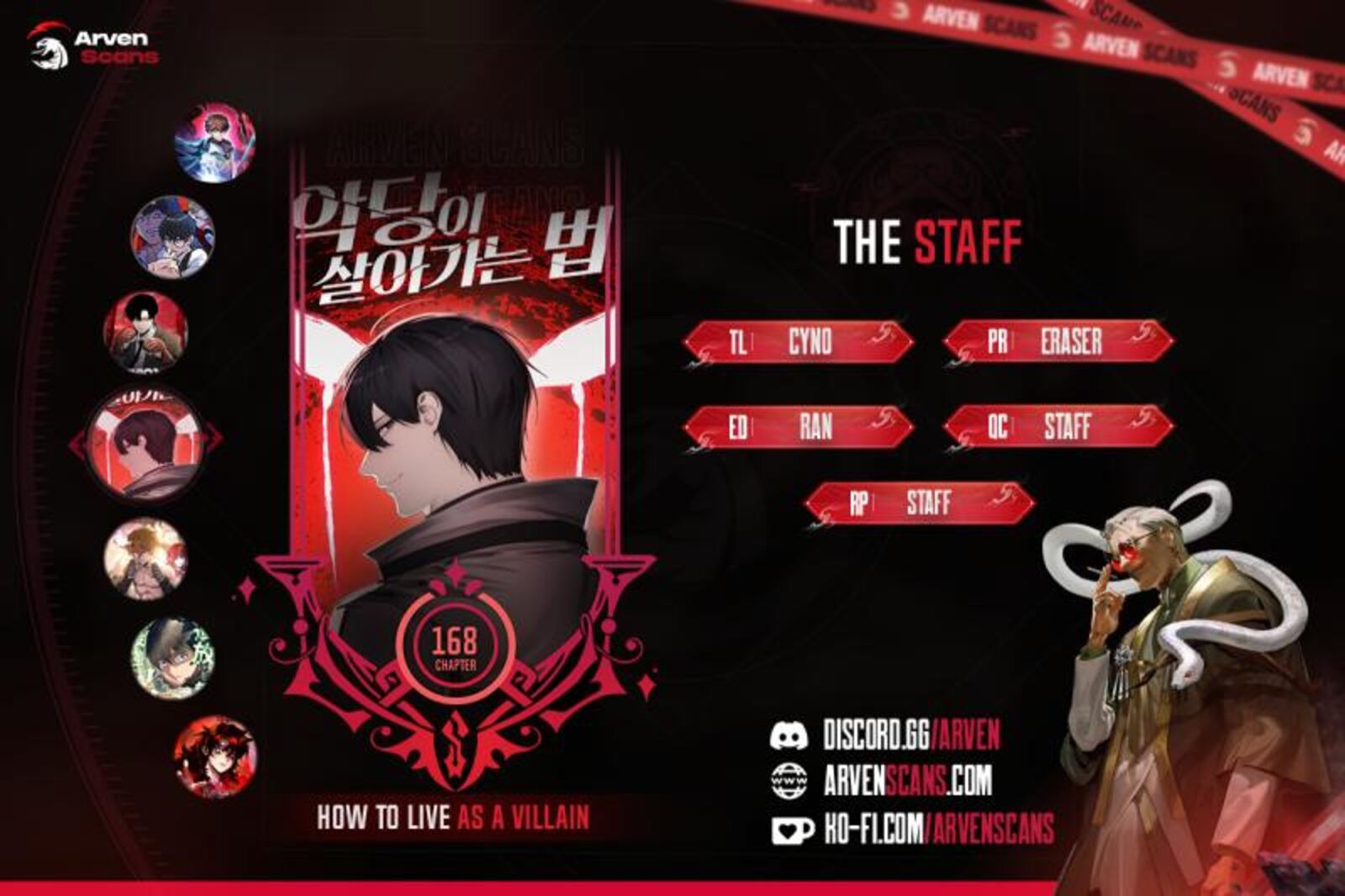 How To Live As A Villain Chapter 168 Page 1