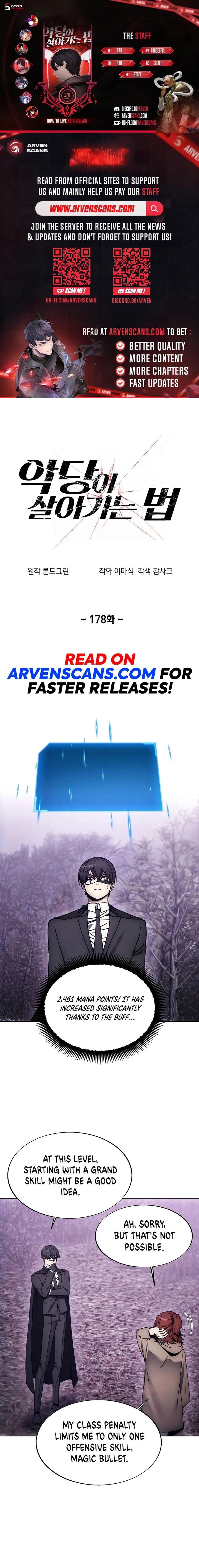 How To Live As A Villain Chapter 178 Page 1