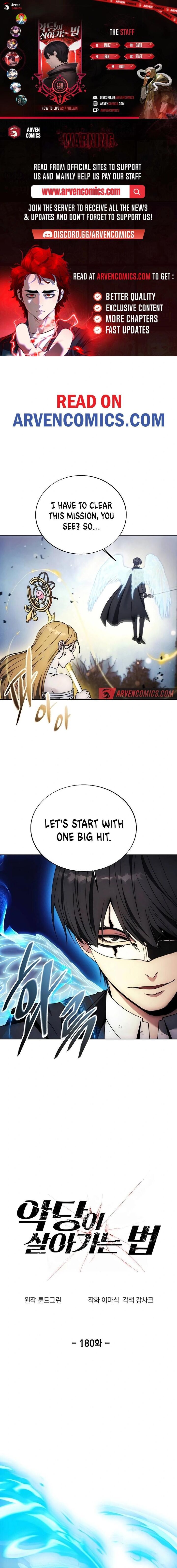 How To Live As A Villain Chapter 180 Page 1