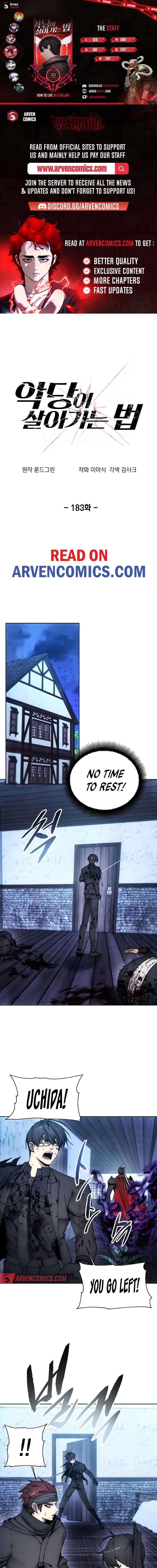 How To Live As A Villain Chapter 183 Page 1