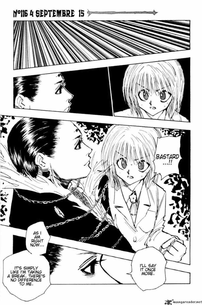 Hunter X Hunter Chapter 116 Page 1