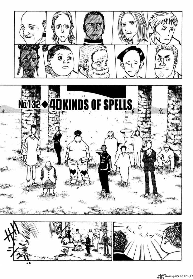 Hunter X Hunter Chapter 132 Page 1