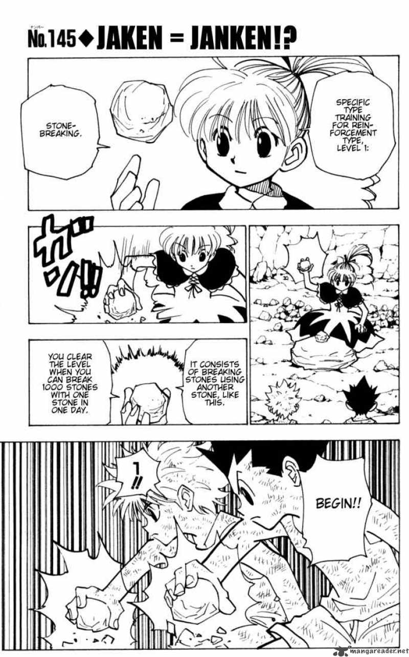 Hunter X Hunter Chapter 145 Page 1