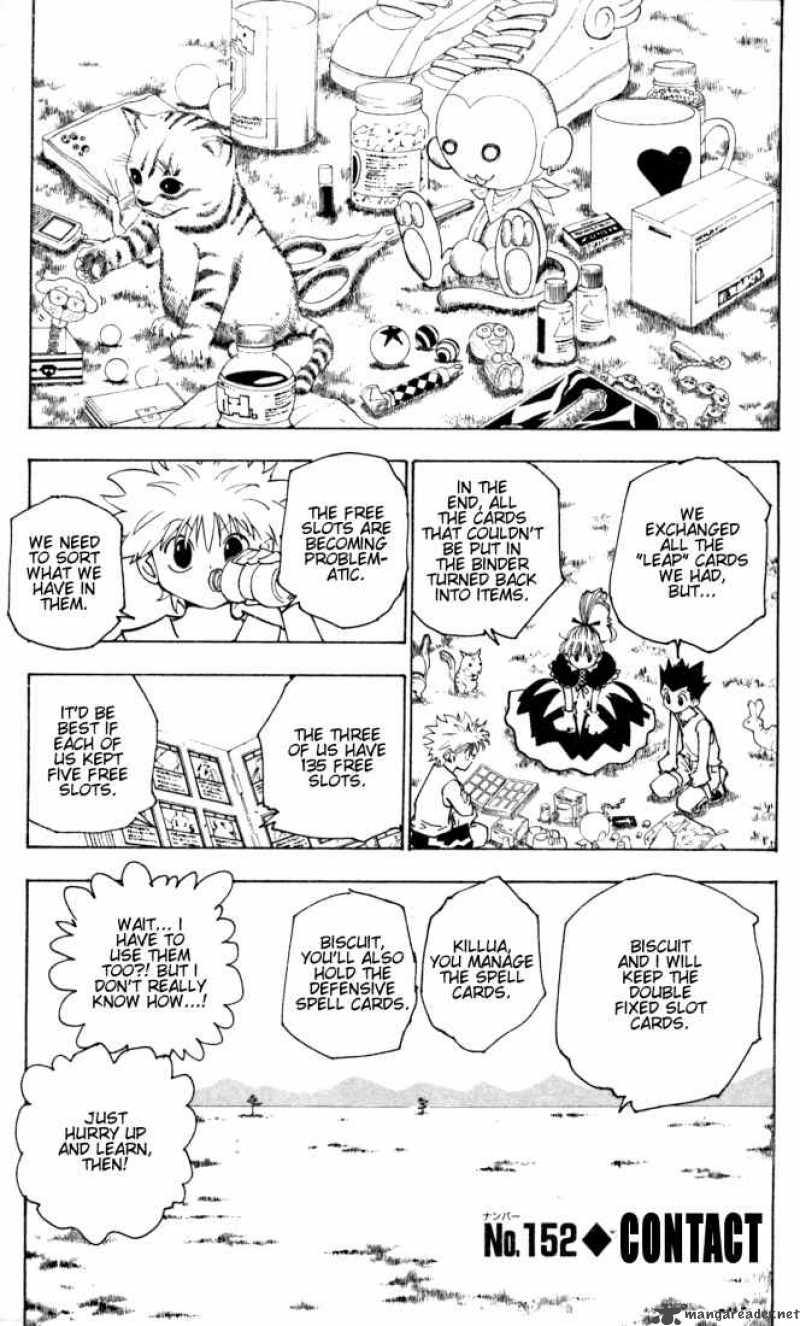 Hunter X Hunter Chapter 152 Page 1