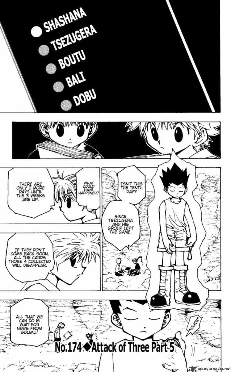 Hunter X Hunter Chapter 174 Page 1