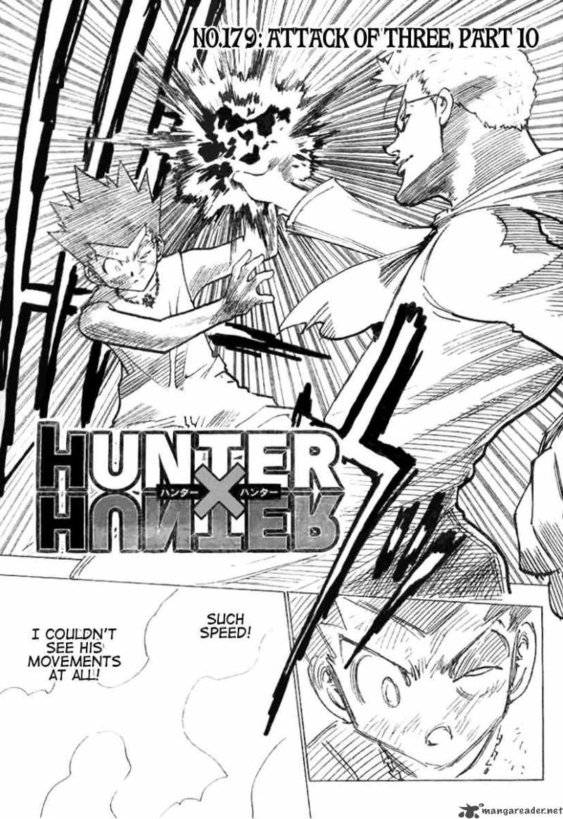 Hunter X Hunter Chapter 179 Page 3