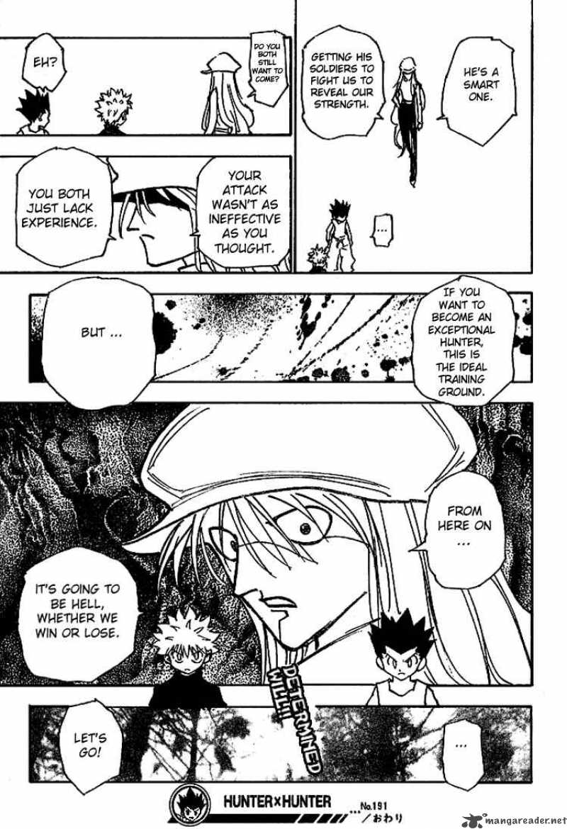 Hunter X Hunter Chapter 191 Page 16