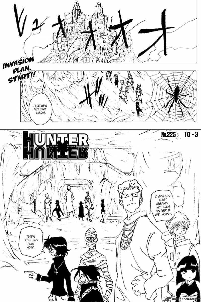 Hunter X Hunter Chapter 225 Page 1
