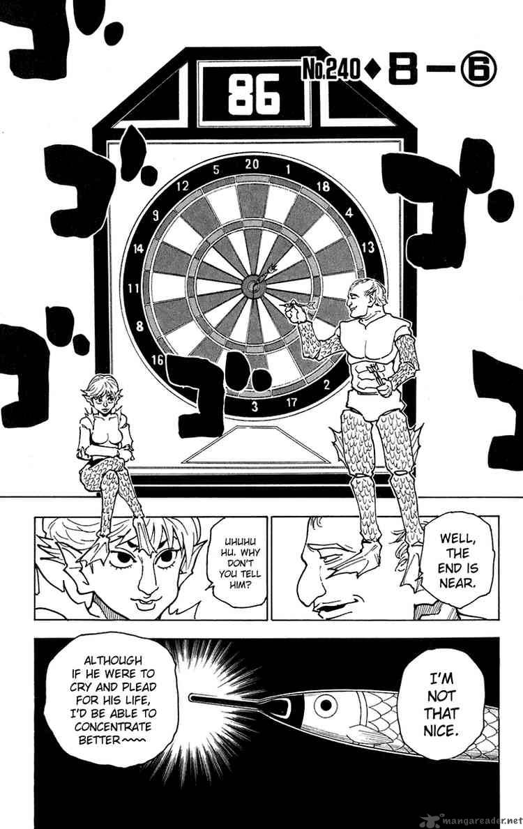 Hunter X Hunter Chapter 240 Page 1