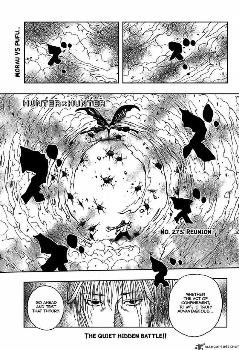 Hunter X Hunter Chapter 273 Page 1