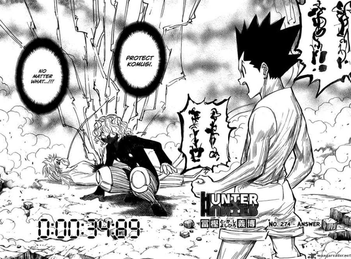 Hunter X Hunter Chapter 274 Page 2