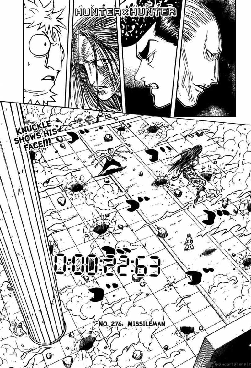 Hunter X Hunter Chapter 276 Page 1