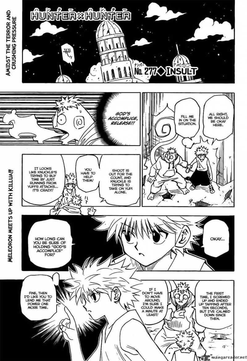 Hunter X Hunter Chapter 277 Page 1