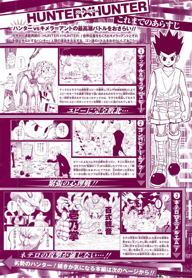 Hunter X Hunter Chapter 291 Page 3