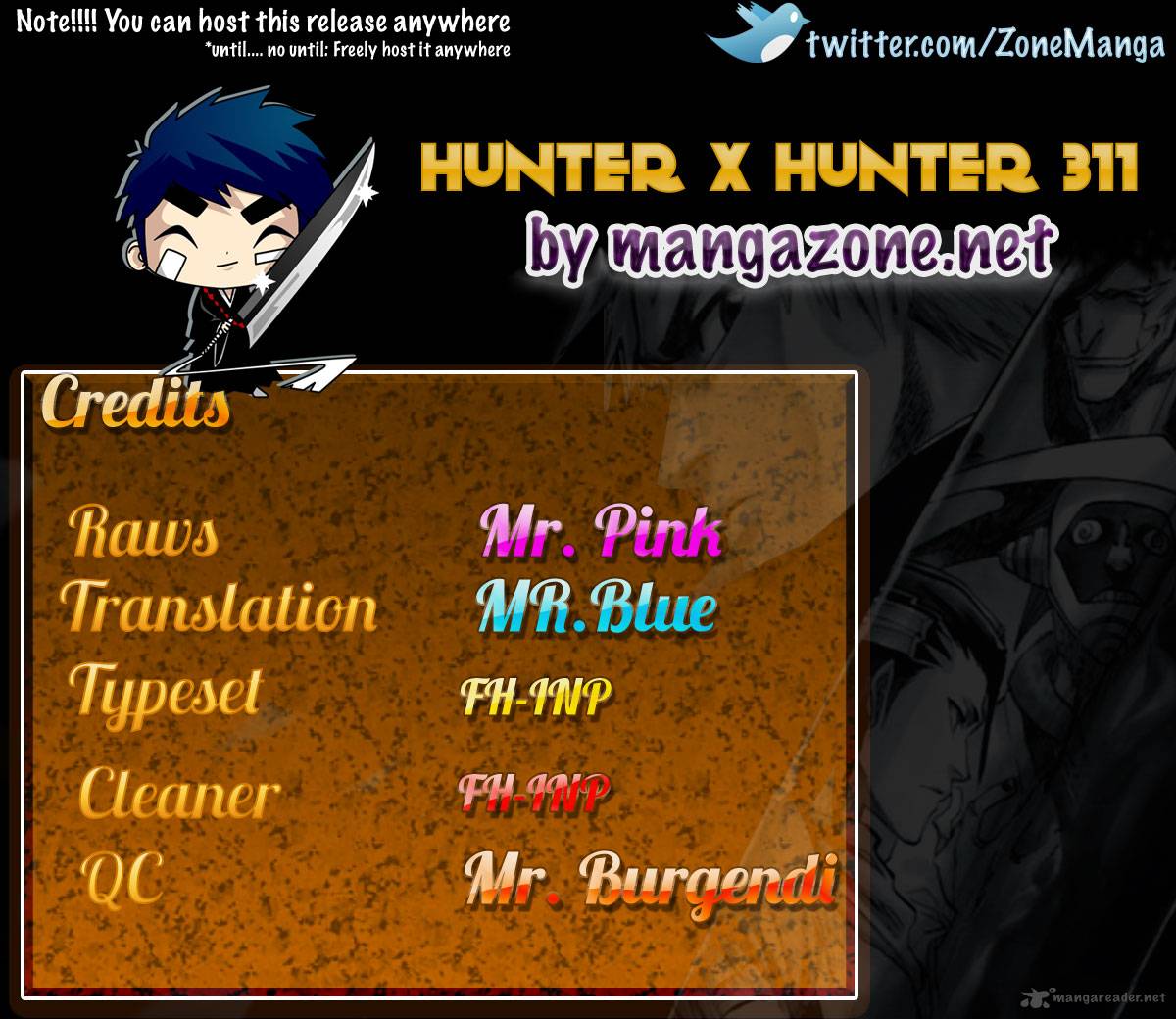 Hunter X Hunter Chapter 311 Page 19