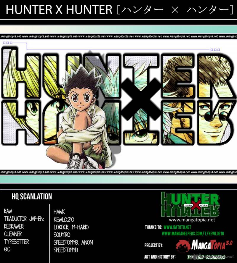 Hunter X Hunter Chapter 337 Page 1