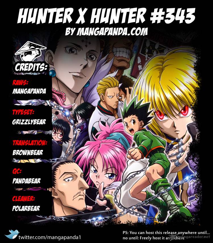 Hunter X Hunter Chapter 343 Page 20