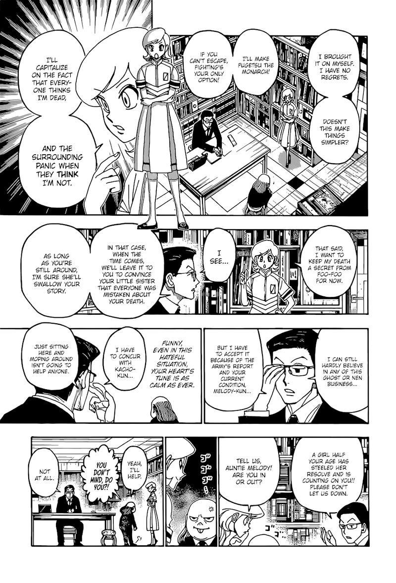 Hunter X Hunter Chapter 400 Page 7