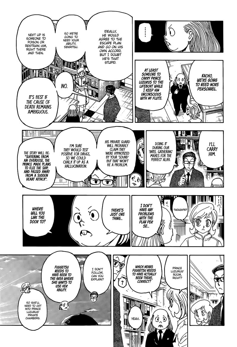 Hunter X Hunter Chapter 402 Page 10