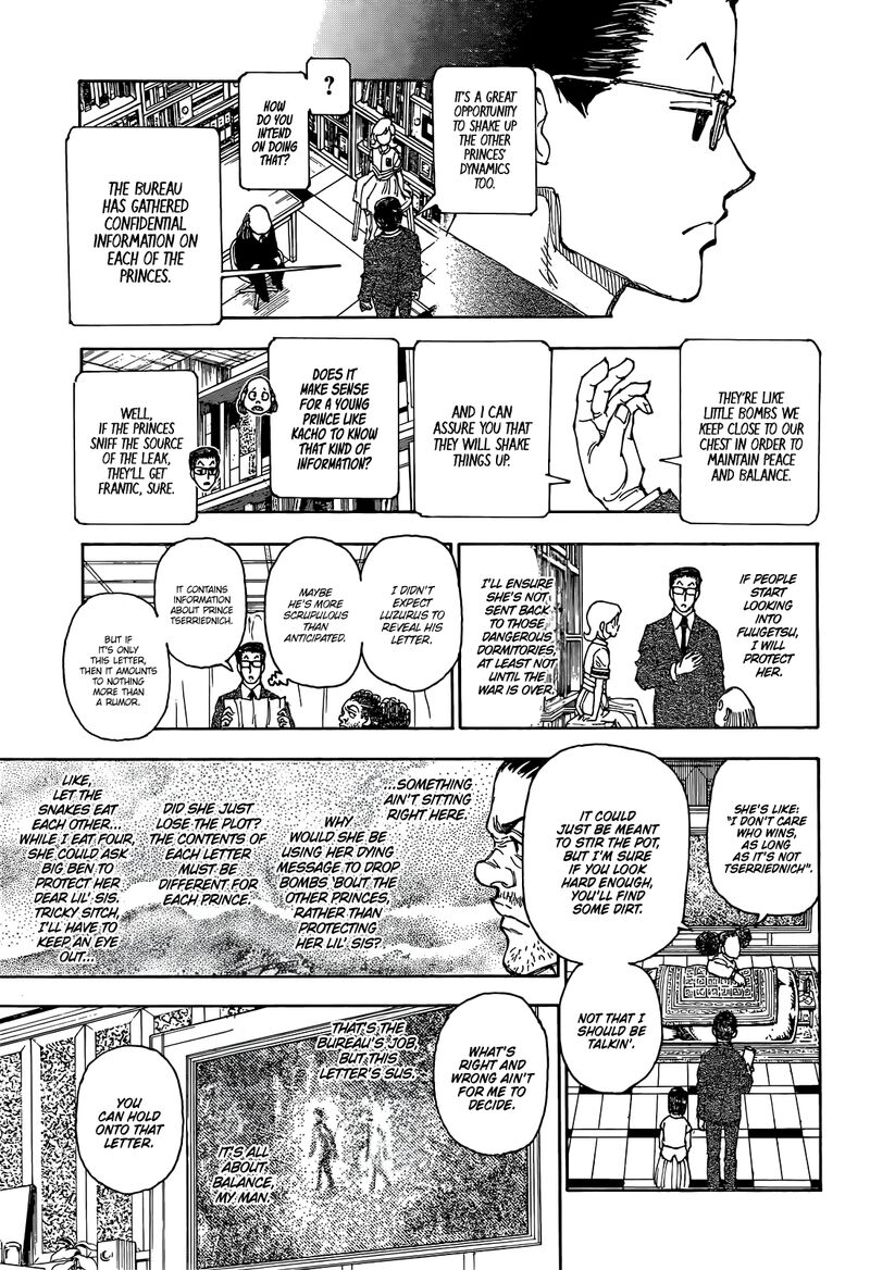 Hunter X Hunter Chapter 402 Page 18