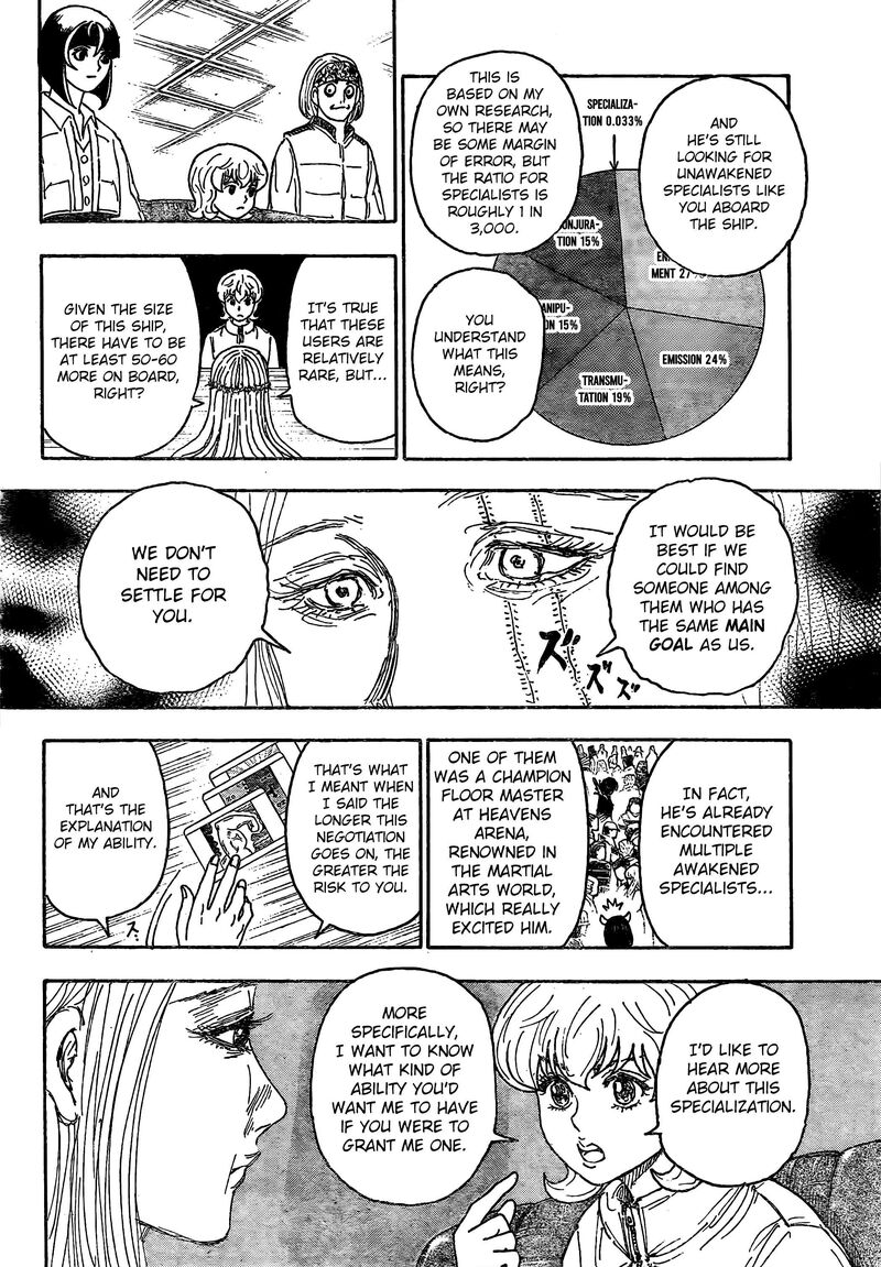 Hunter X Hunter Chapter 408 Page 12