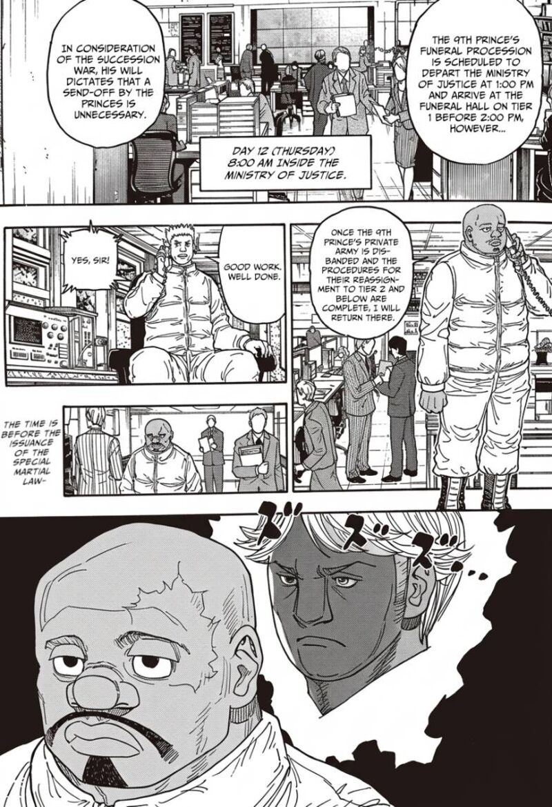 Hunter x Hunter Chapter 411 page 1 - Read Manga Online
