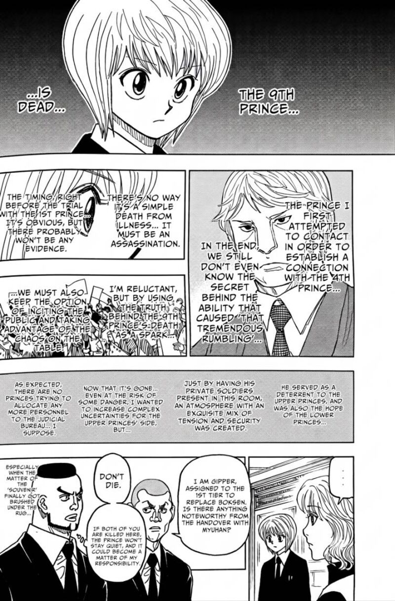 Hunter x Hunter Chapter 411 page 10 - Read Manga Online