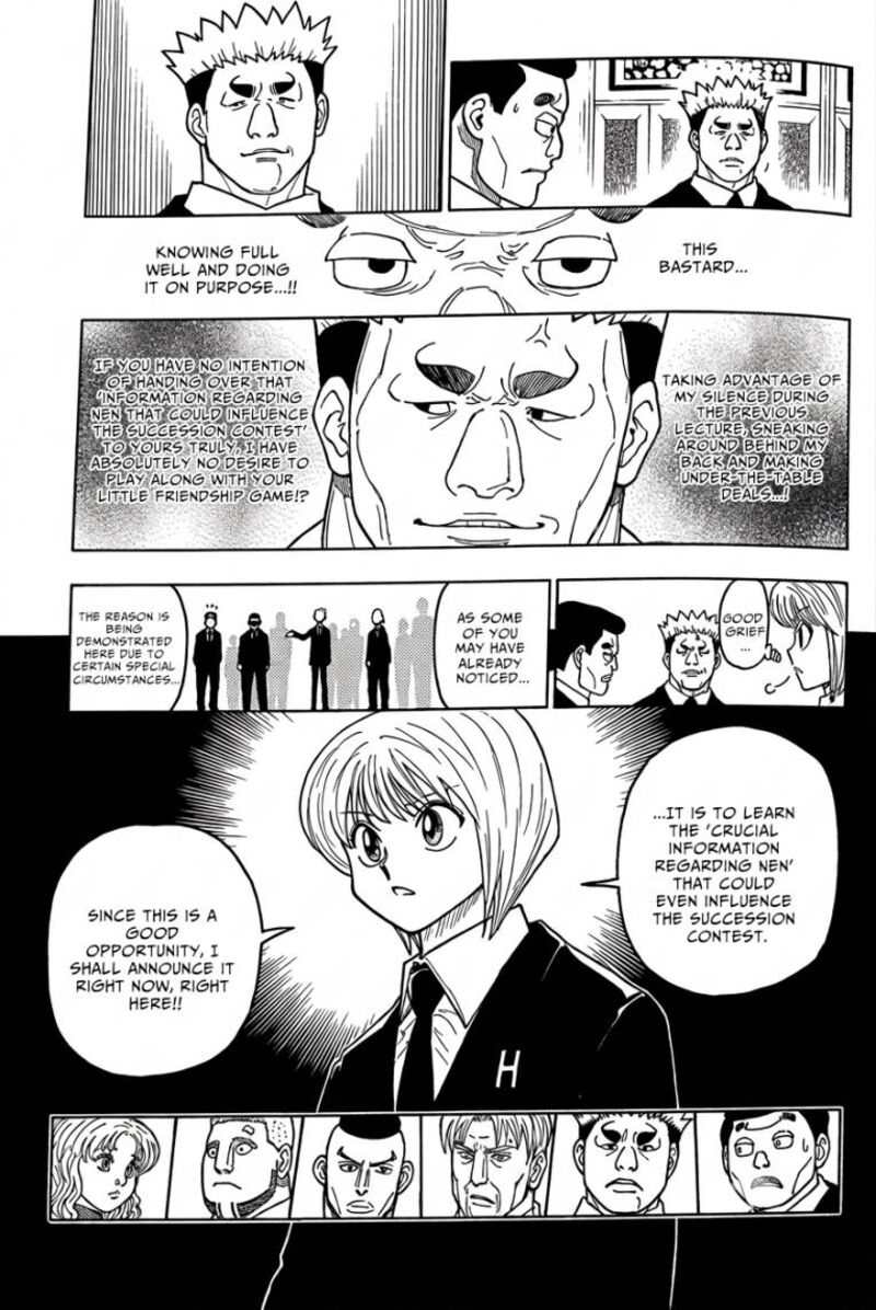 Hunter x Hunter Chapter 411 page 12 - Read Manga Online