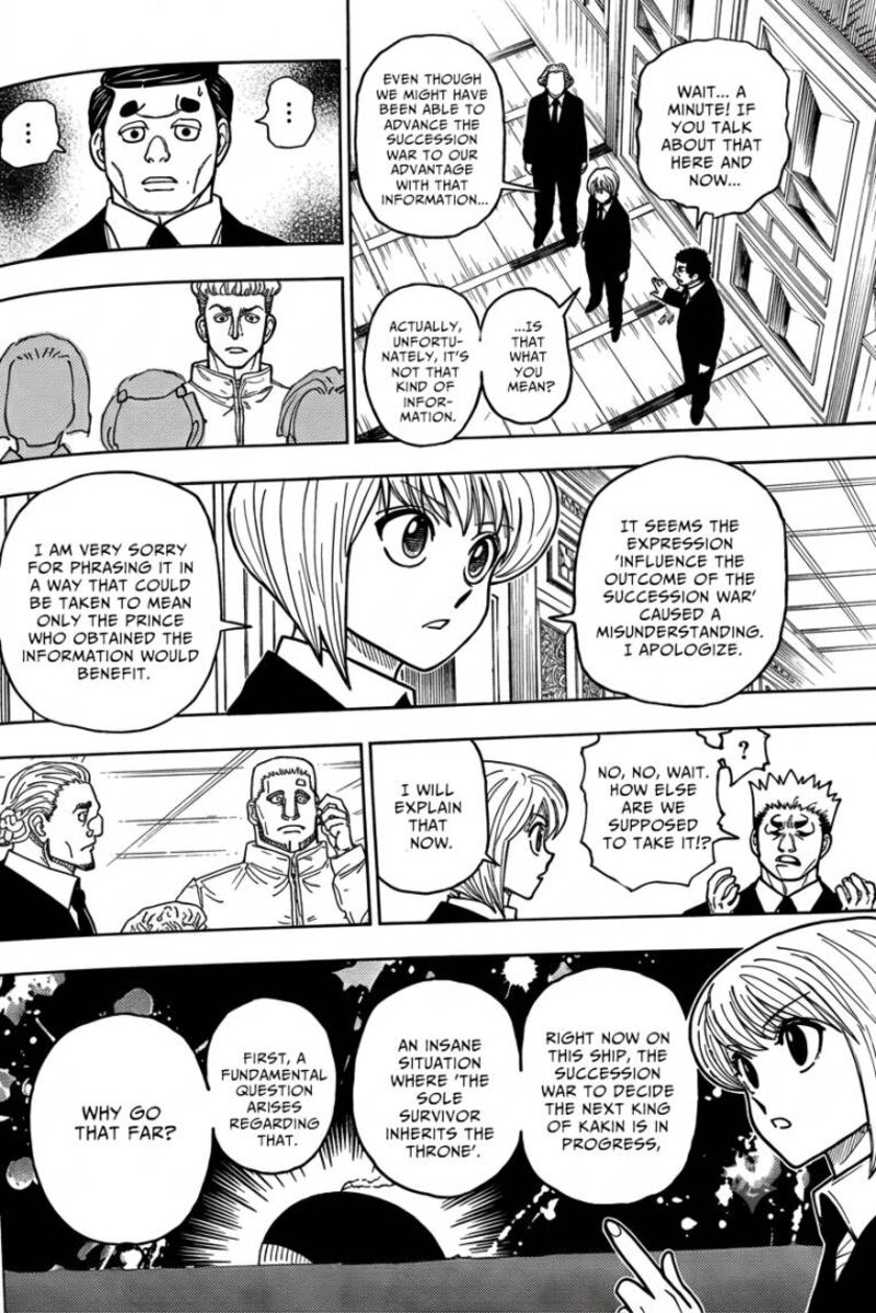 Hunter x Hunter Chapter 411 page 13 - Read Manga Online