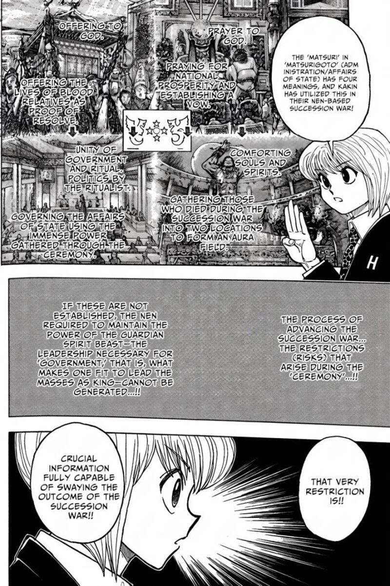 Hunter x Hunter Chapter 411 page 15 - Read Manga Online