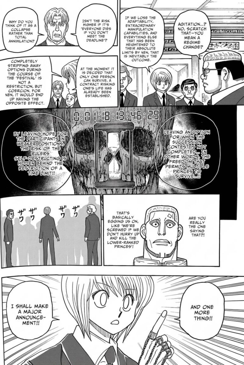 Hunter x Hunter Chapter 411 page 17 - Read Manga Online