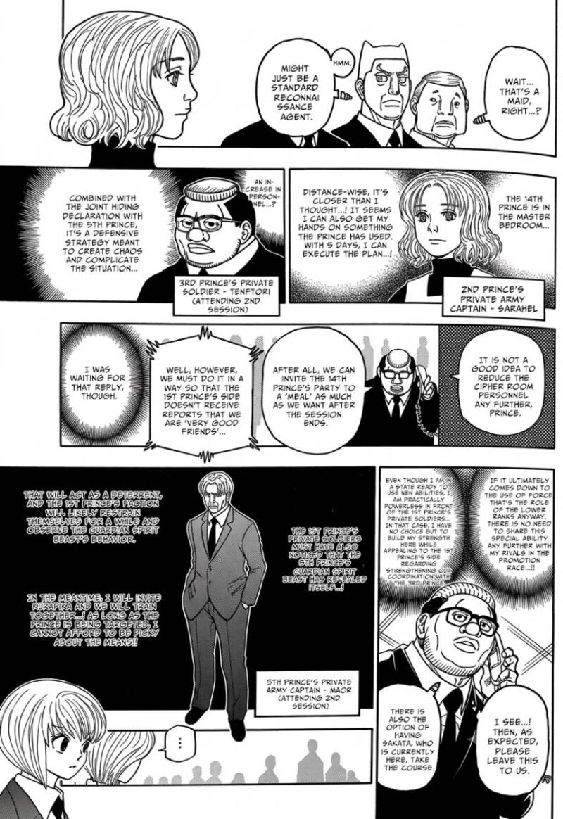 Hunter x Hunter Chapter 411 page 8 - Read Manga Online