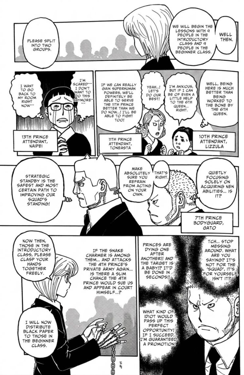 Hunter x Hunter Chapter 411 page 9 - Read Manga Online
