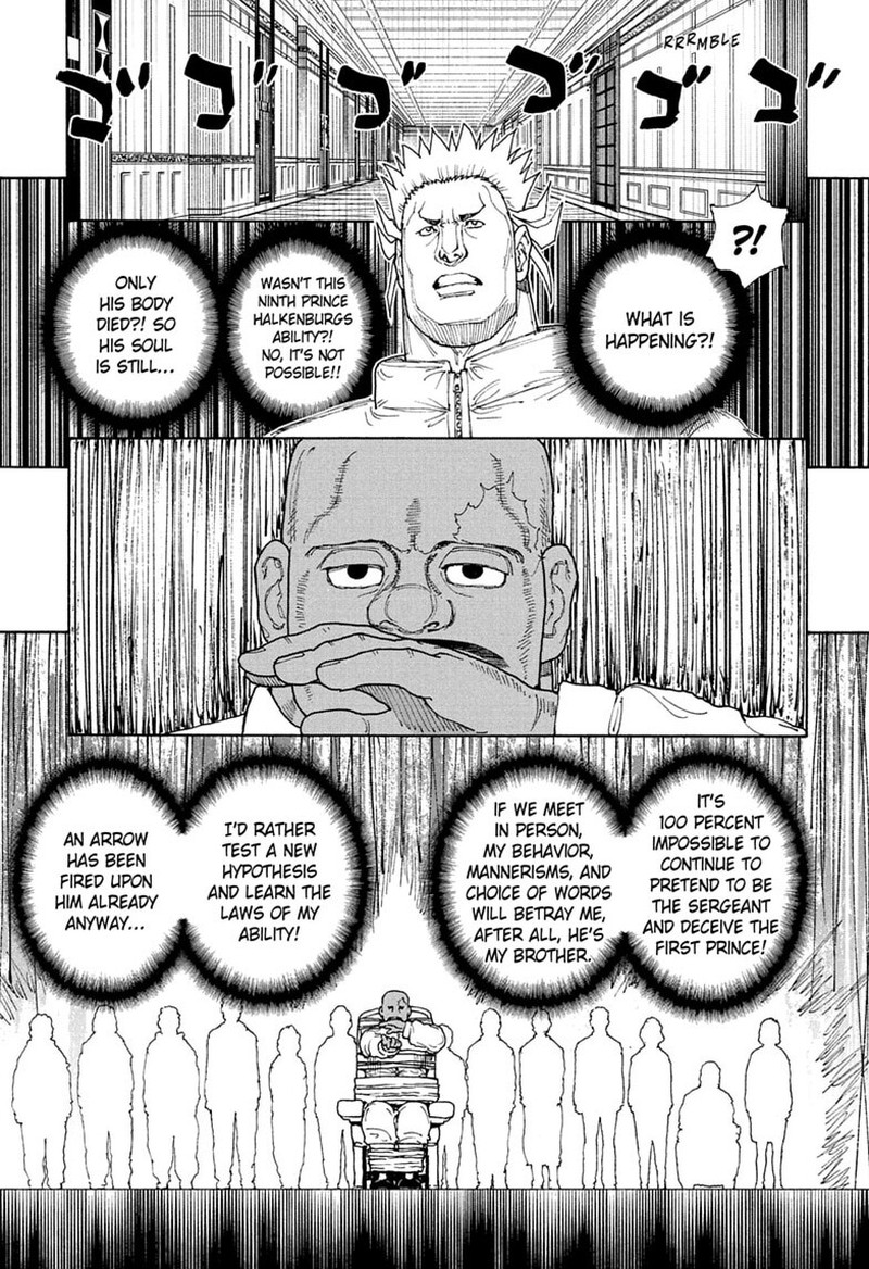 Hunter x Hunter Chapter 413 page 4 - Read Manga Online