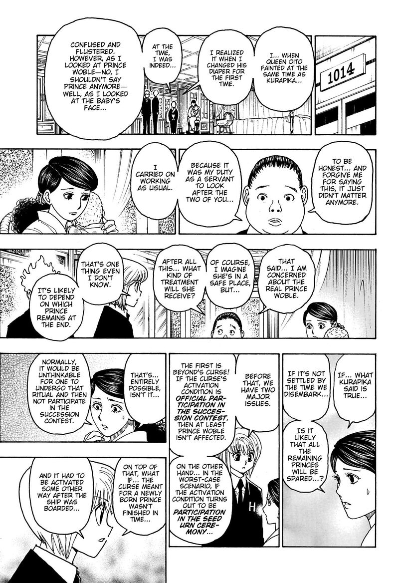 Hunter X Hunter Chapter 414 Page 9