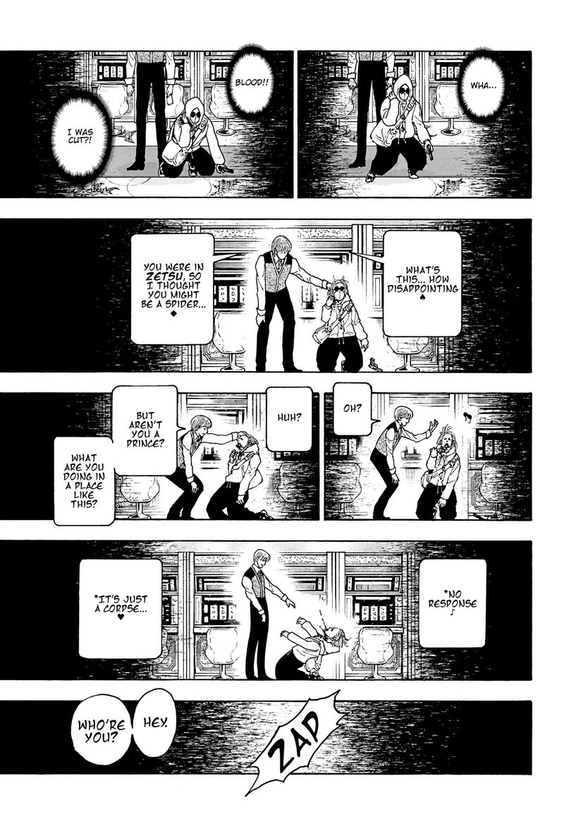 Hunter X Hunter Chapter 420 Page 9