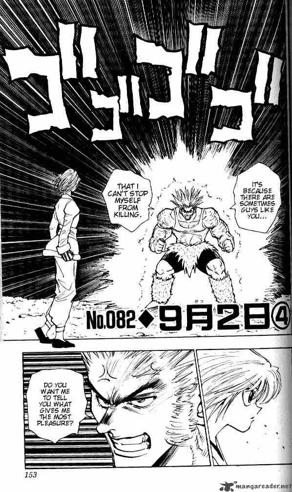 Hunter X Hunter Chapter 82 Page 1