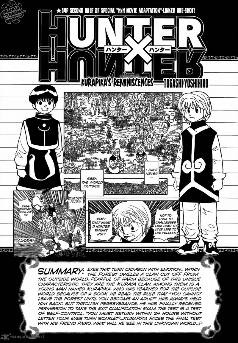 Hunter X Hunter Special Chapter 2 Page 1