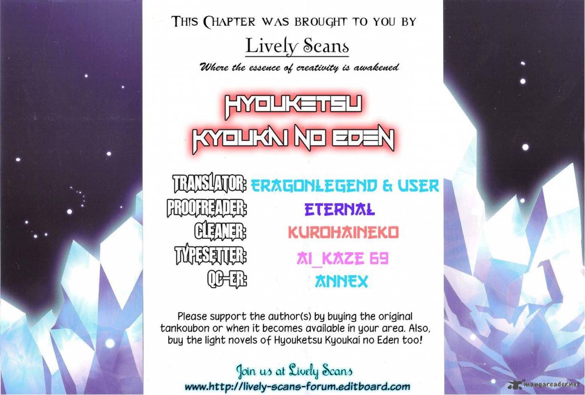 Hyouketsu Kyoukai No Eden Chapter 3 Page 1