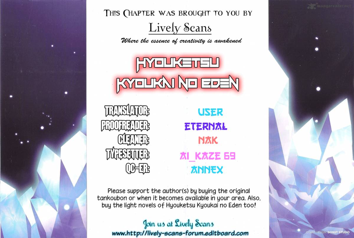 Hyouketsu Kyoukai No Eden Chapter 4 Page 1
