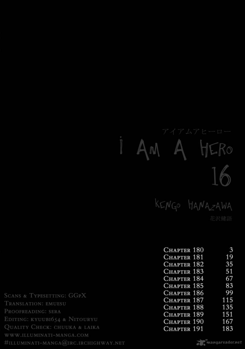 I Am A Hero Chapter 180 Page 3