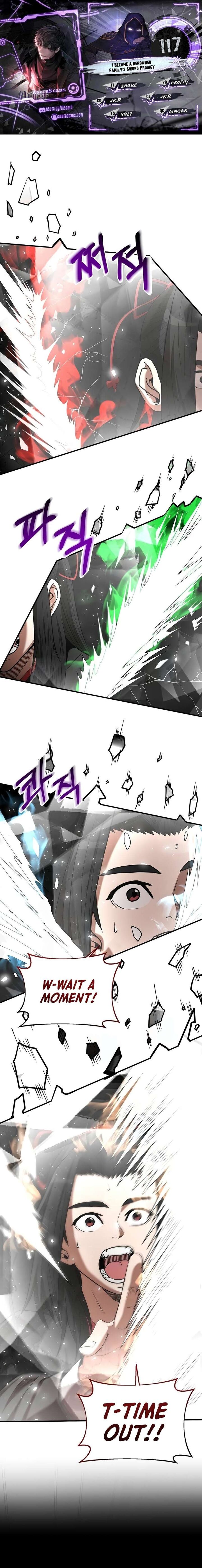 I Became A Renowned Familys Sword Prodigy Chapter 117 Page 1