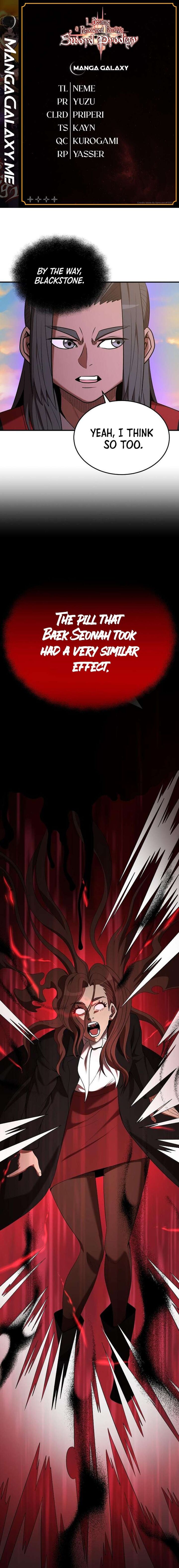 I Became A Renowned Familys Sword Prodigy Chapter 118 Page 1