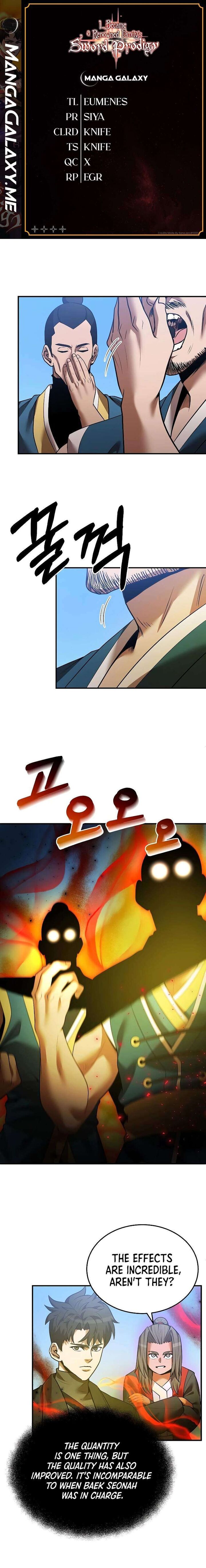 I Became A Renowned Familys Sword Prodigy Chapter 126 Page 1