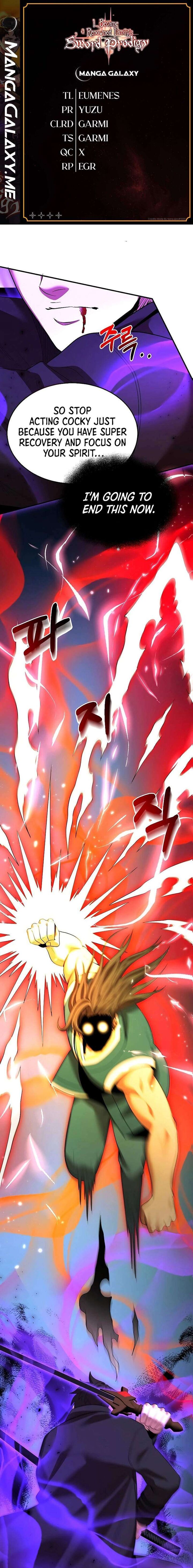 I Became A Renowned Familys Sword Prodigy Chapter 127 Page 1