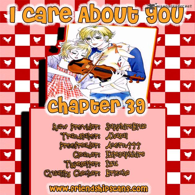 I Care About You Chapter 39 Page 1