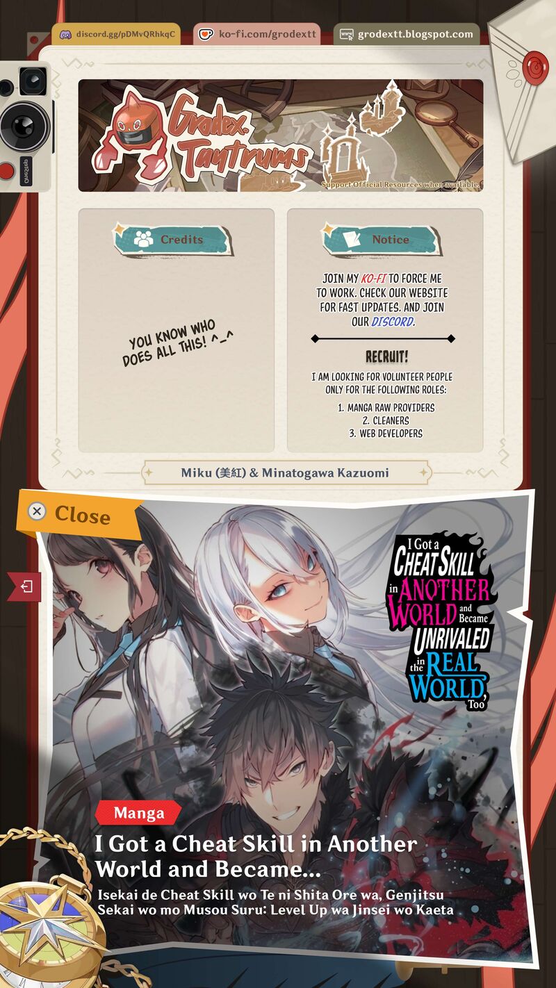 I Got A Cheat Ability In A Different World And Became Extraordinary Even In The Real World Chapter 37a Page 1