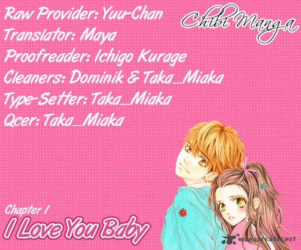 I Love You Baby Chapter 1 Page 1