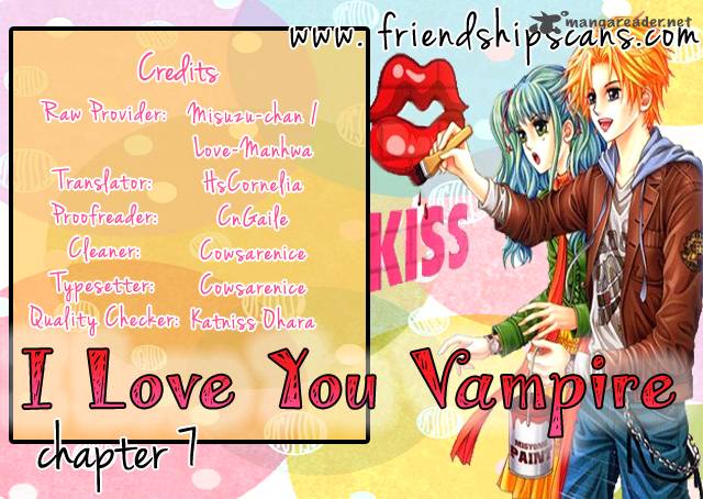 I Love You Vampire Chapter 7 Page 1