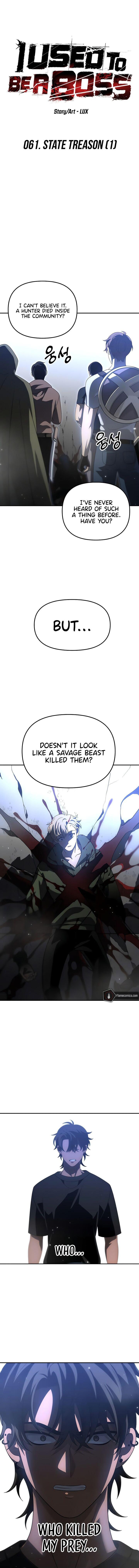 I Used To Be A Boss Chapter 61 Page 1